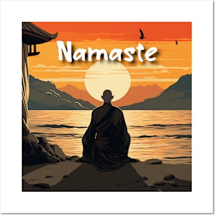 Namaste - Design 1 Posters and Art